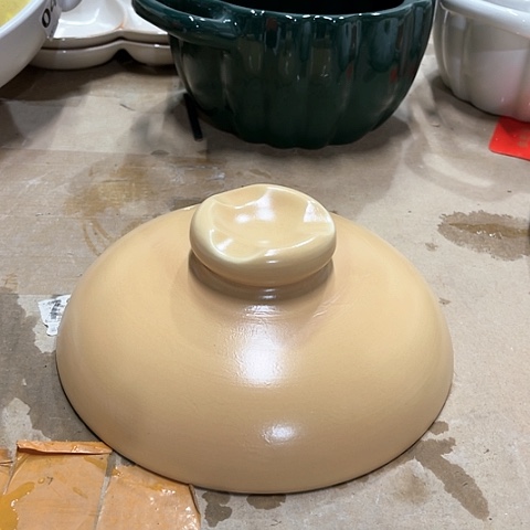 微瑕，不明火，口径21厘米，