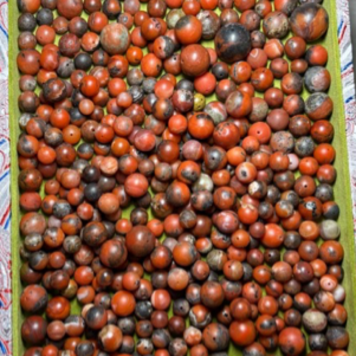 南红圆珠配饰 直播间选货 多样性随机发其一