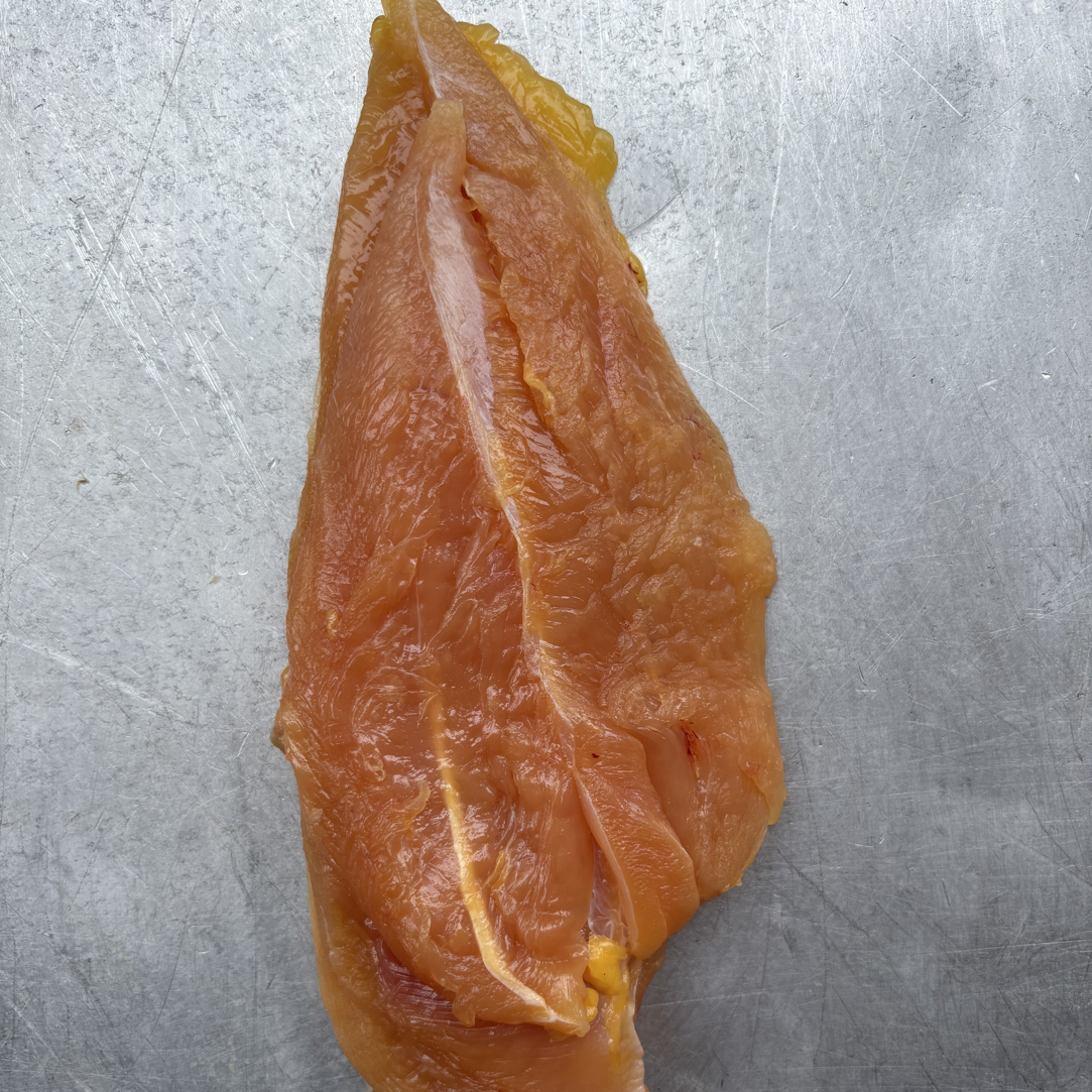 优选鸡大胸脯肉新鲜现取鸡胸脯肉去皮鸡胸肉 包冰率不含冰