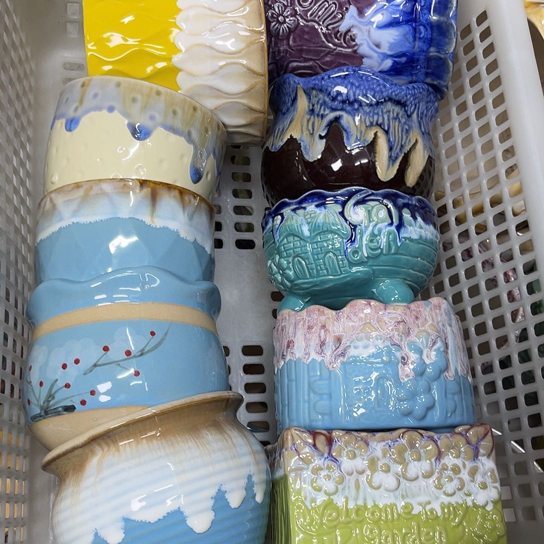 陶瓷陶瓷花盆特价上新口8-10