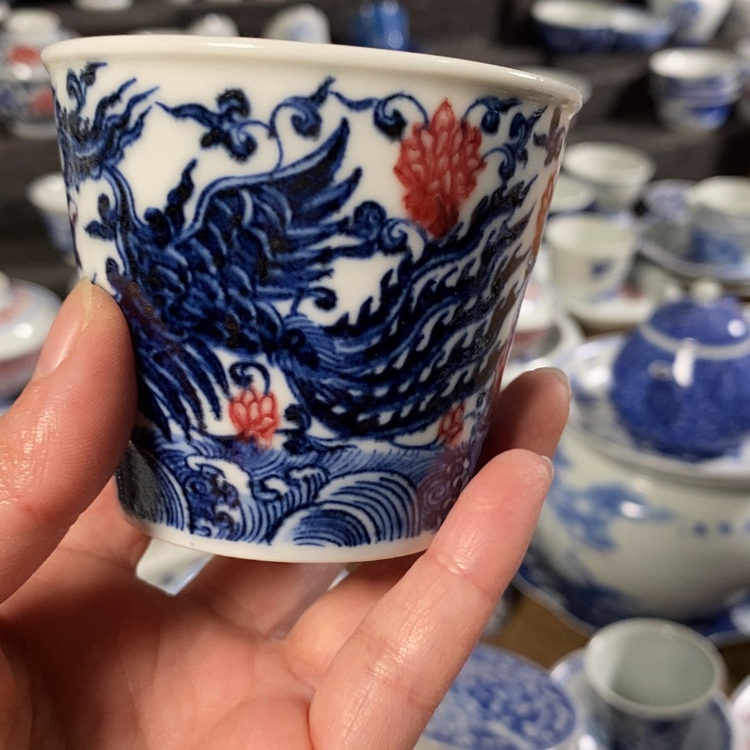 杯粉*景德高温还原陶瓷