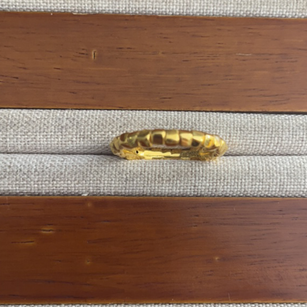 克重0.45 10号 方糖戒指 足金999