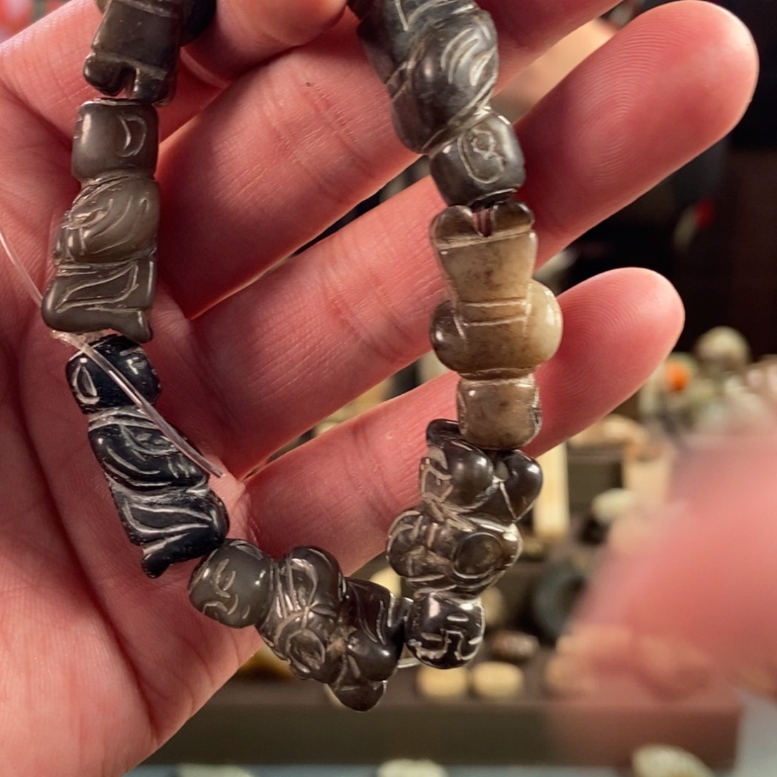 和田玉挂件未镶嵌爱*堂