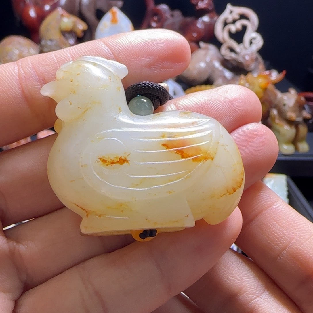 和田玉颈饰未镶嵌