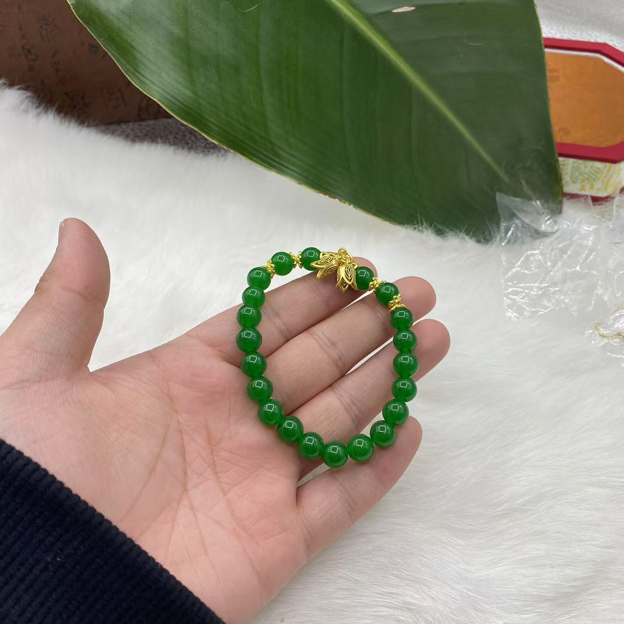 【缅贸甄选】XM069高端时尚设计手链卡8mm多样发一