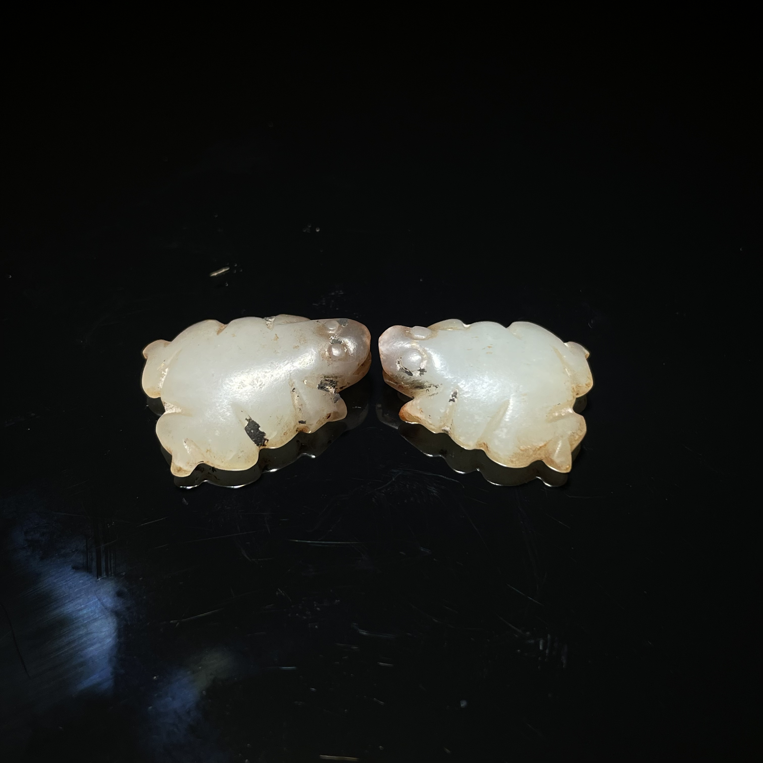 清中期玉蛙—HBG12937(福利)