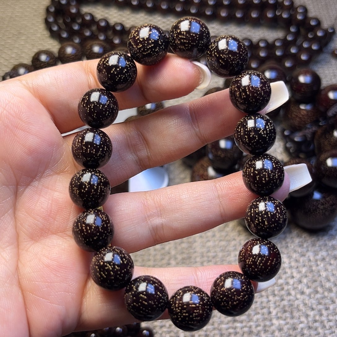 檀香紫檀（小叶紫檀）1.2 17颗爆星