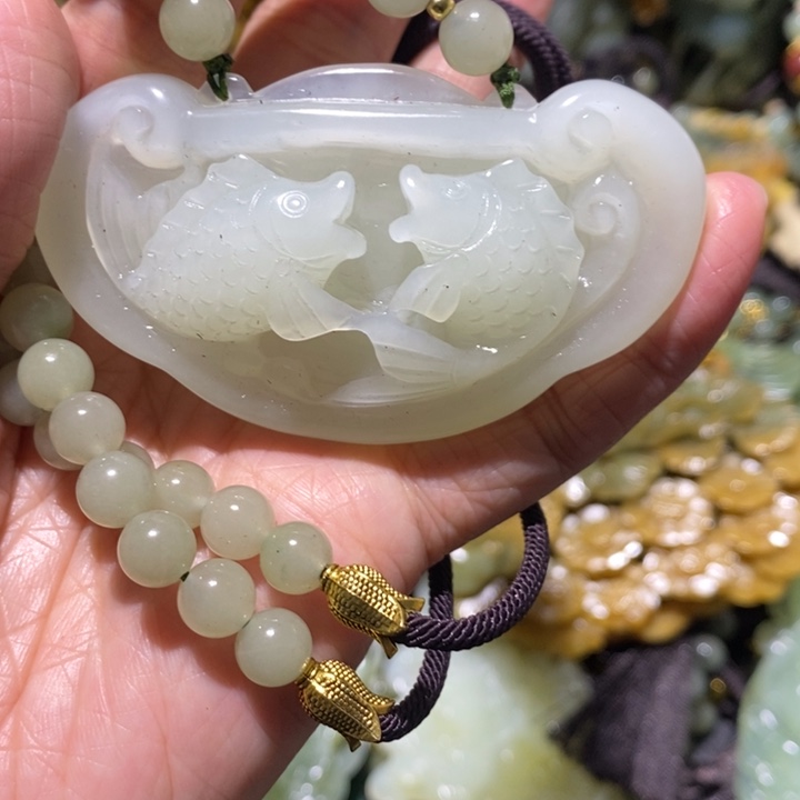 岫玉岫玉吊坠未镶嵌