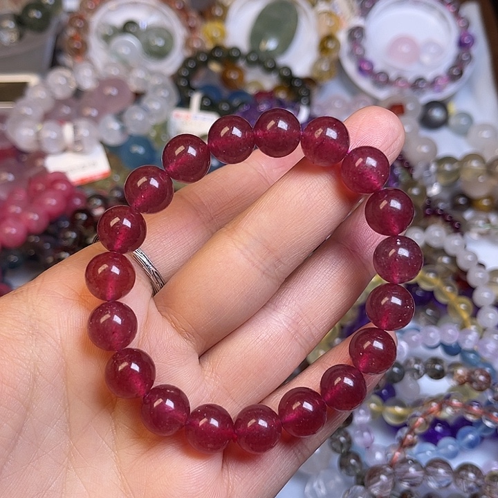 手链水晶未镶嵌草莓晶