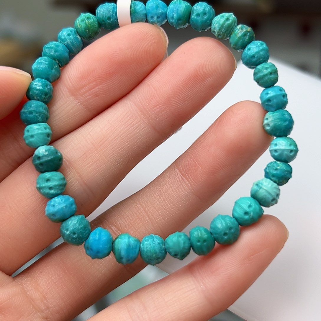 绿松石珠宝奇石未镶嵌