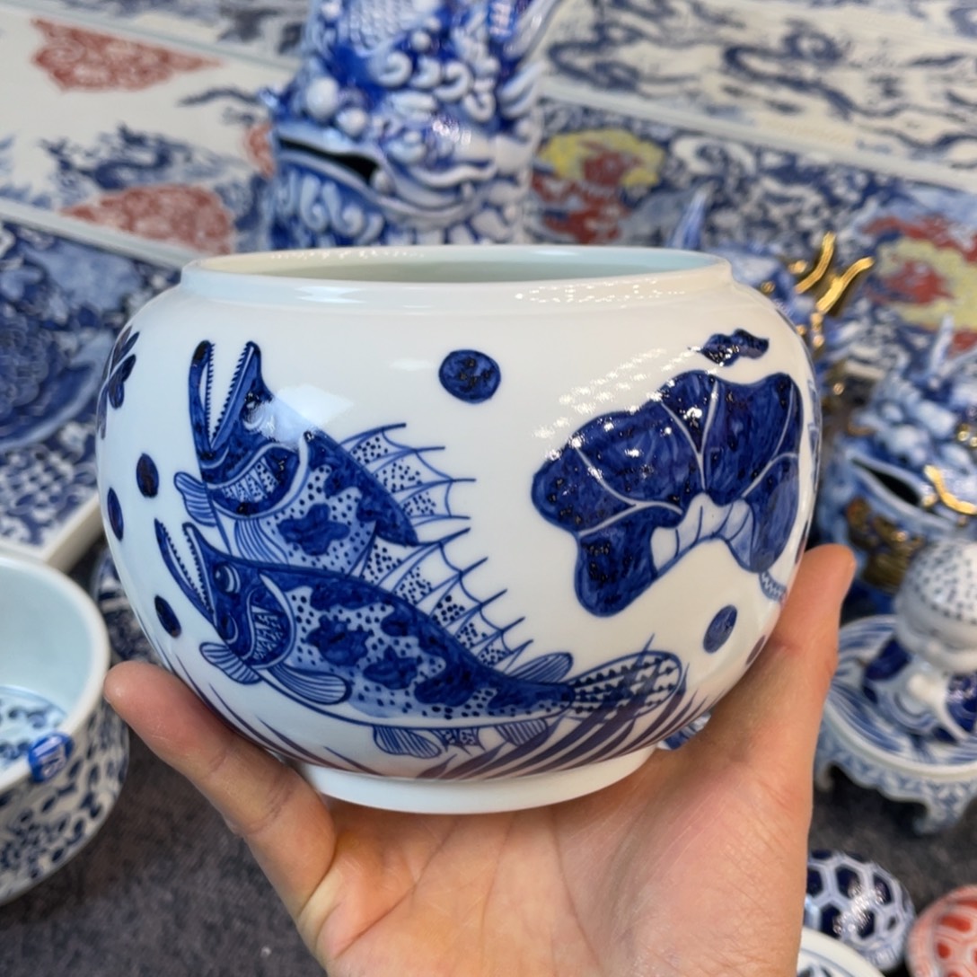 景德镇陶瓷手工手绘