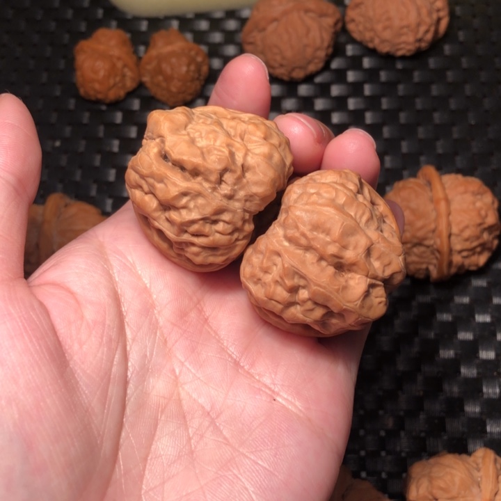 文玩核桃把件四开40