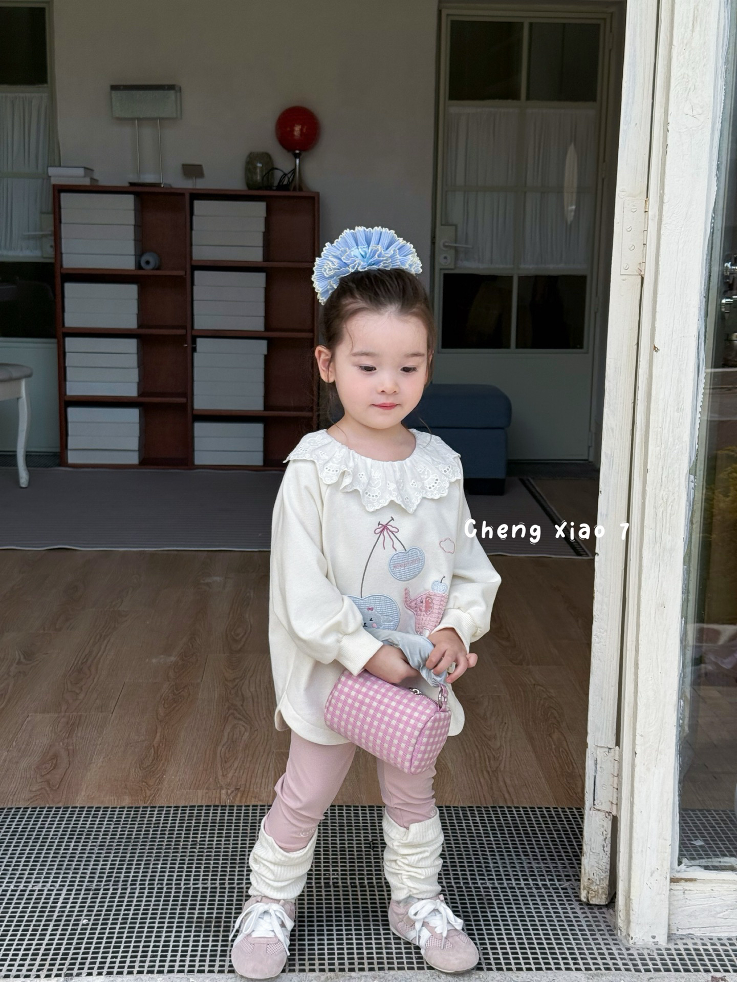 chengxiao7·2025秋～大象花边卫衣55081打底裤55133女童可爱