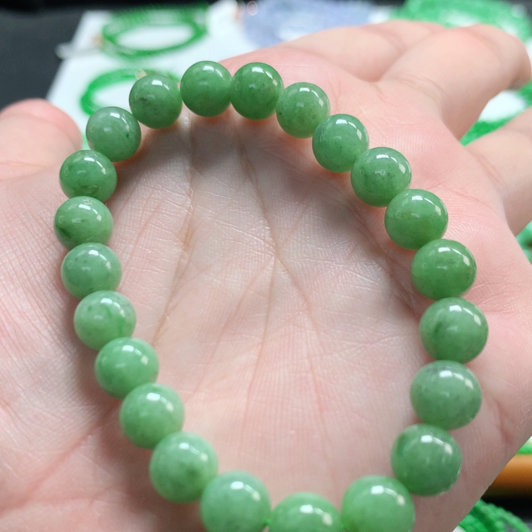 翡翠未镶嵌手链翡翠