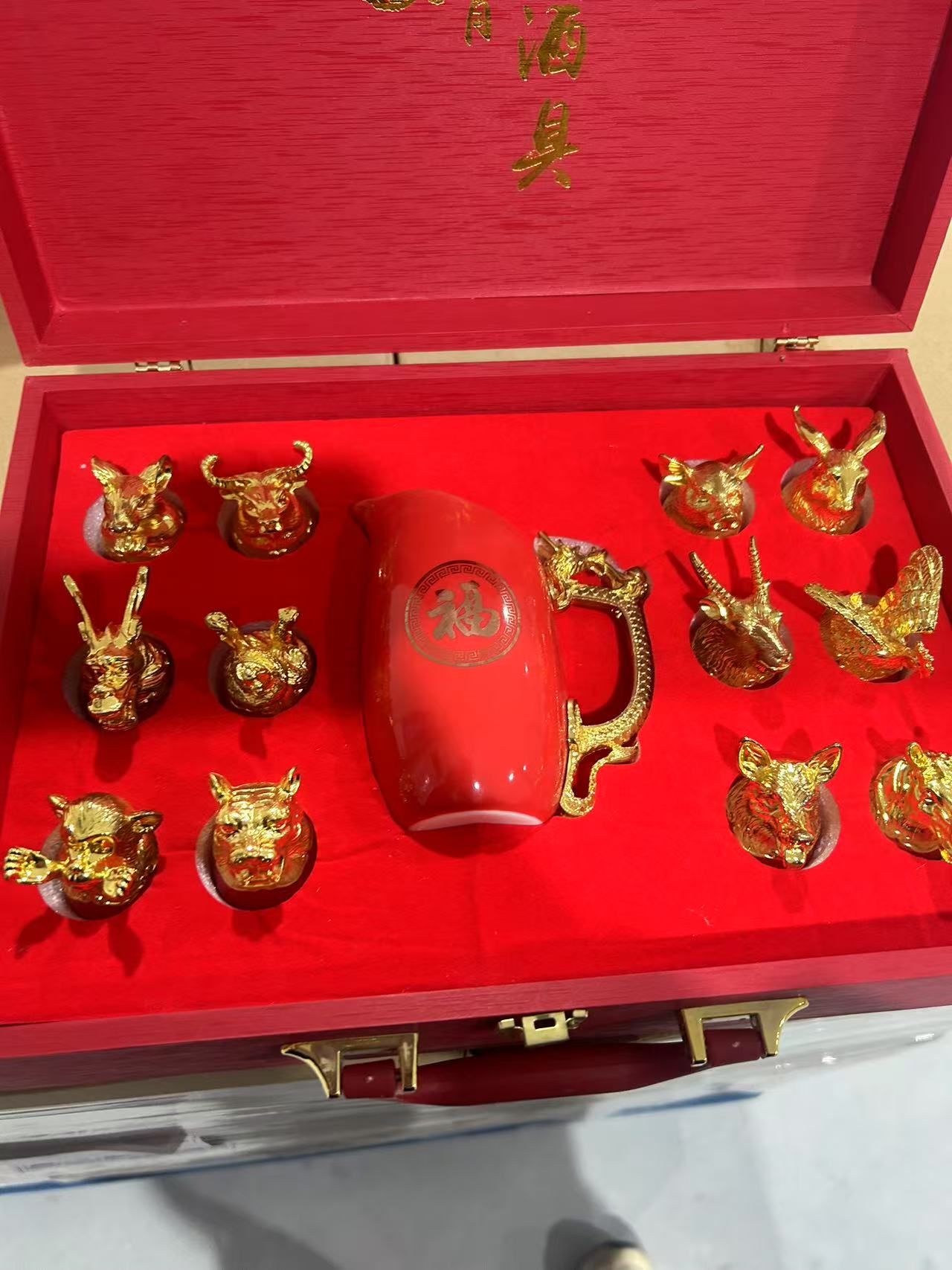 【主播补贴】十二生肖酒具TT