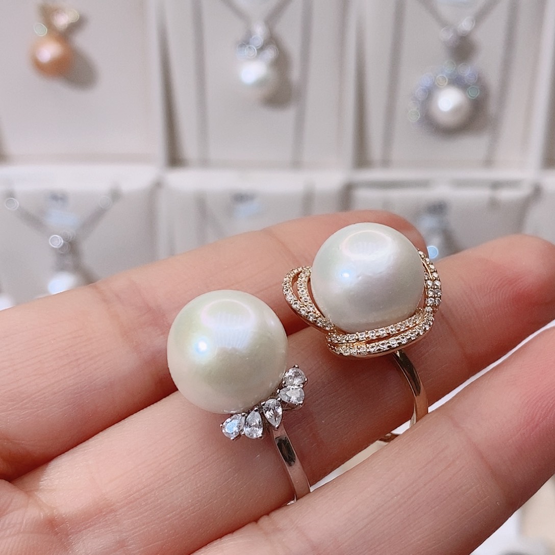 颈饰银S925镶嵌淡水珍珠邓****儿