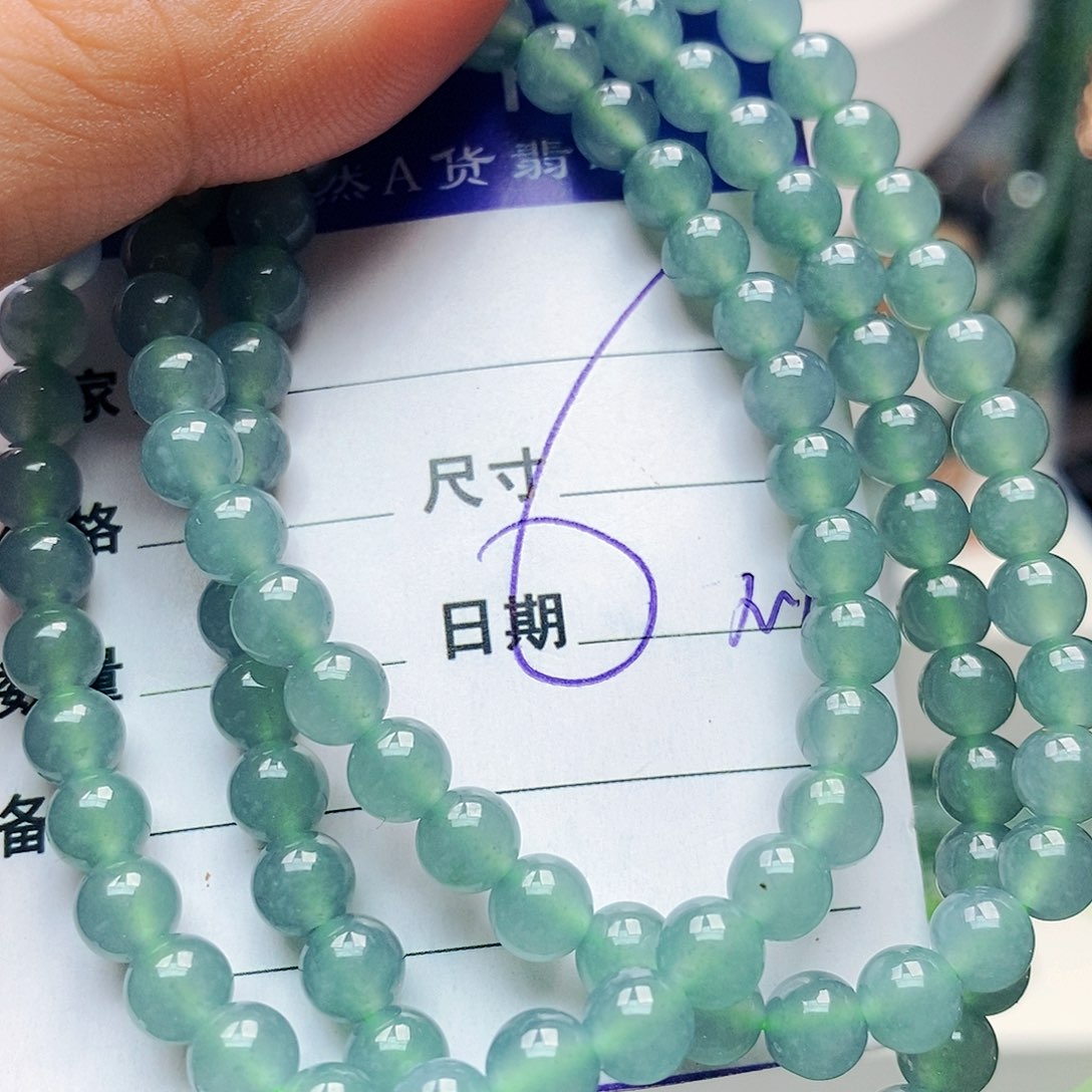 未镶嵌手链翡翠翡翠