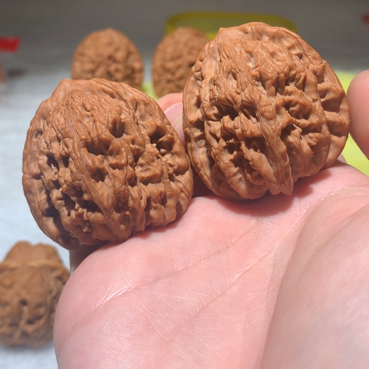 把件文玩核桃42全品虎头