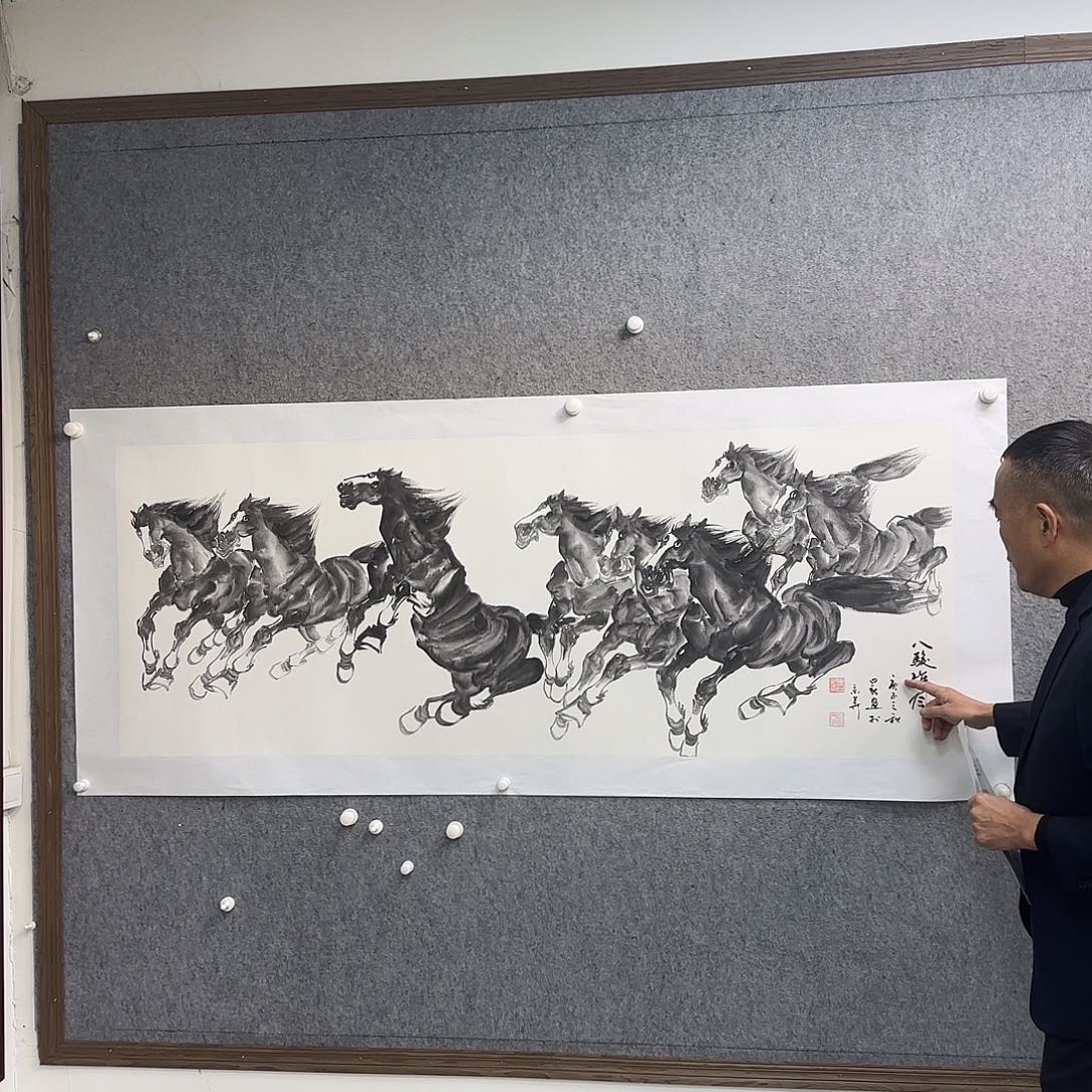 书法书法作品多次参加