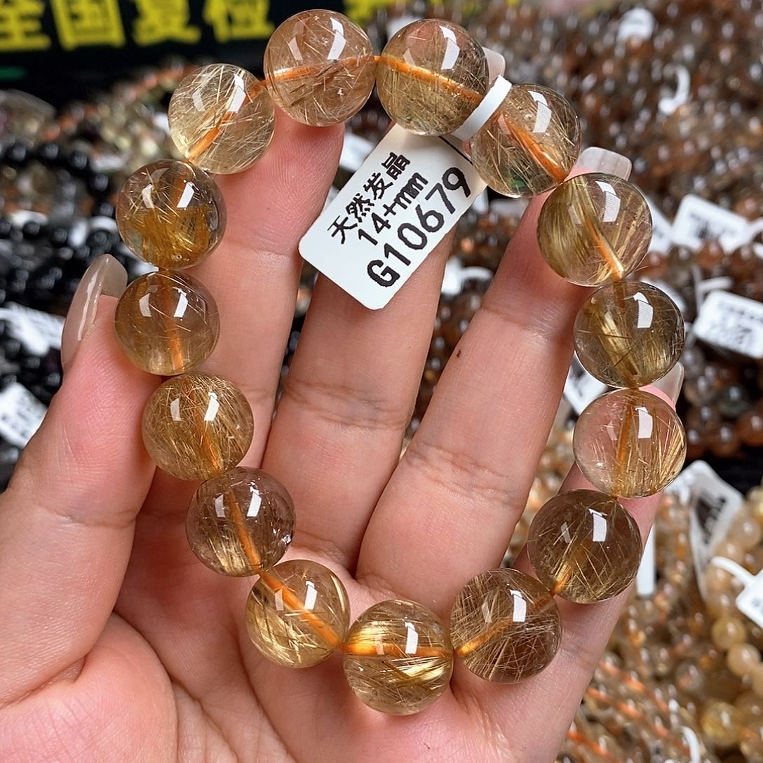 未镶嵌手链水晶涵**乖水