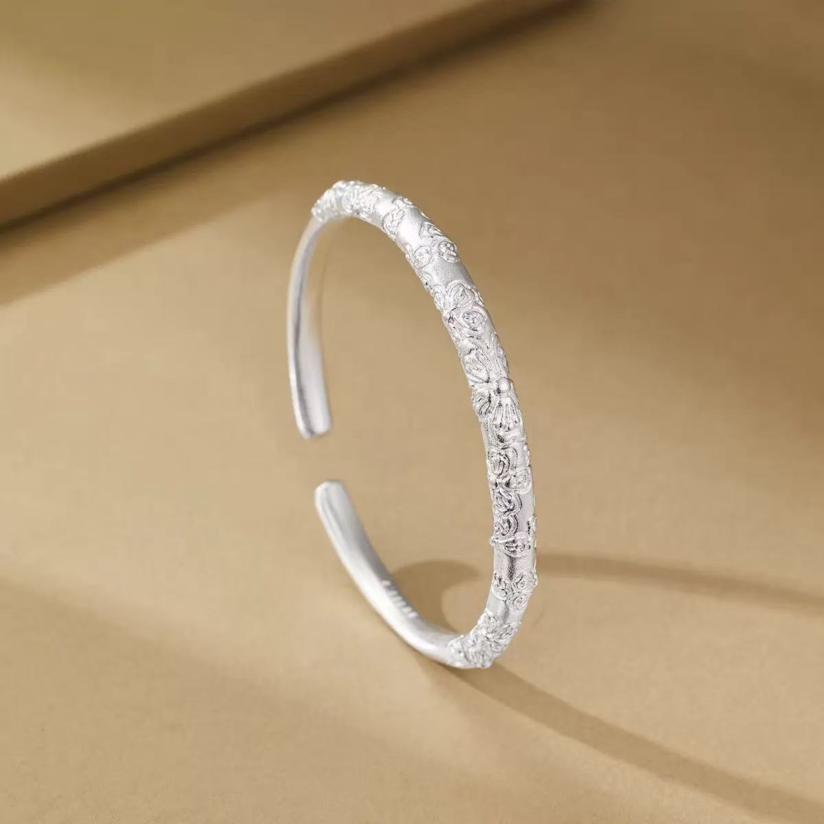 016古法工艺卷草纹樱花