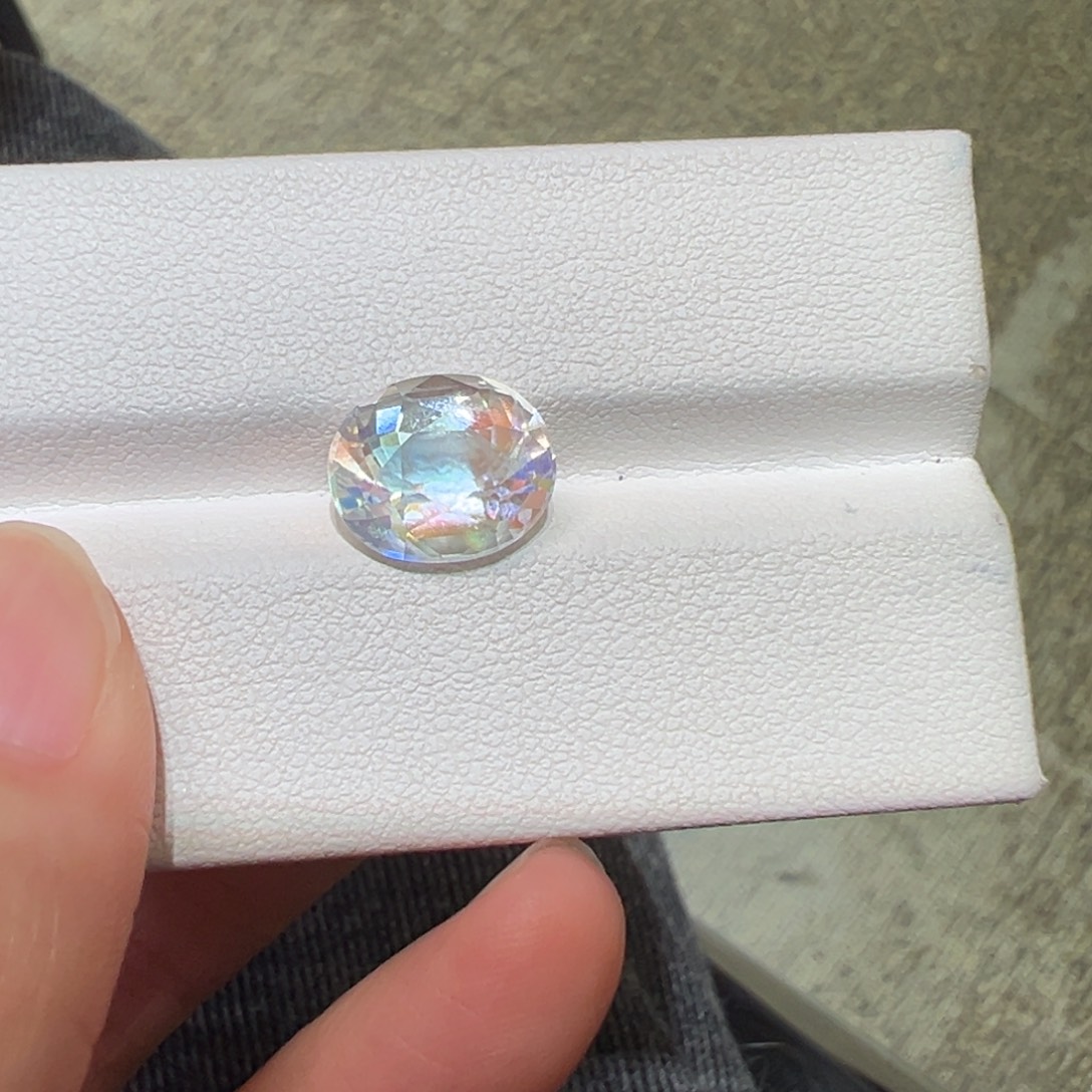 月光石裸石4.1ct马岛彩