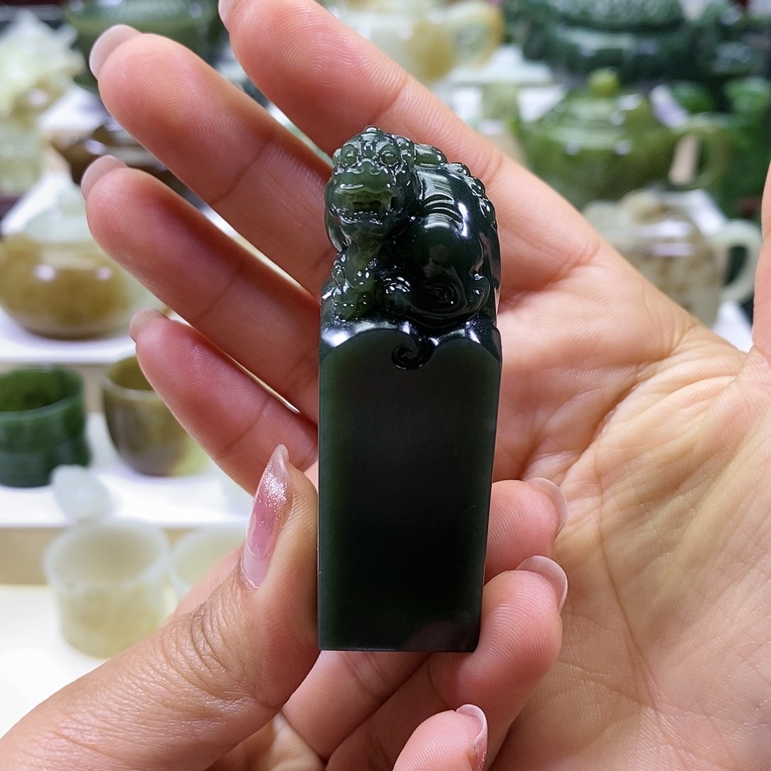 和田玉印章未镶嵌N**A