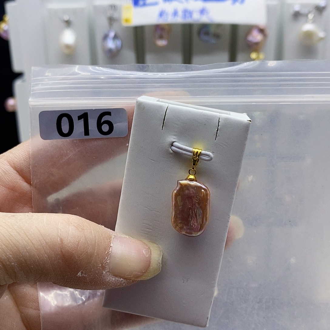 颈饰合金淡水珍珠