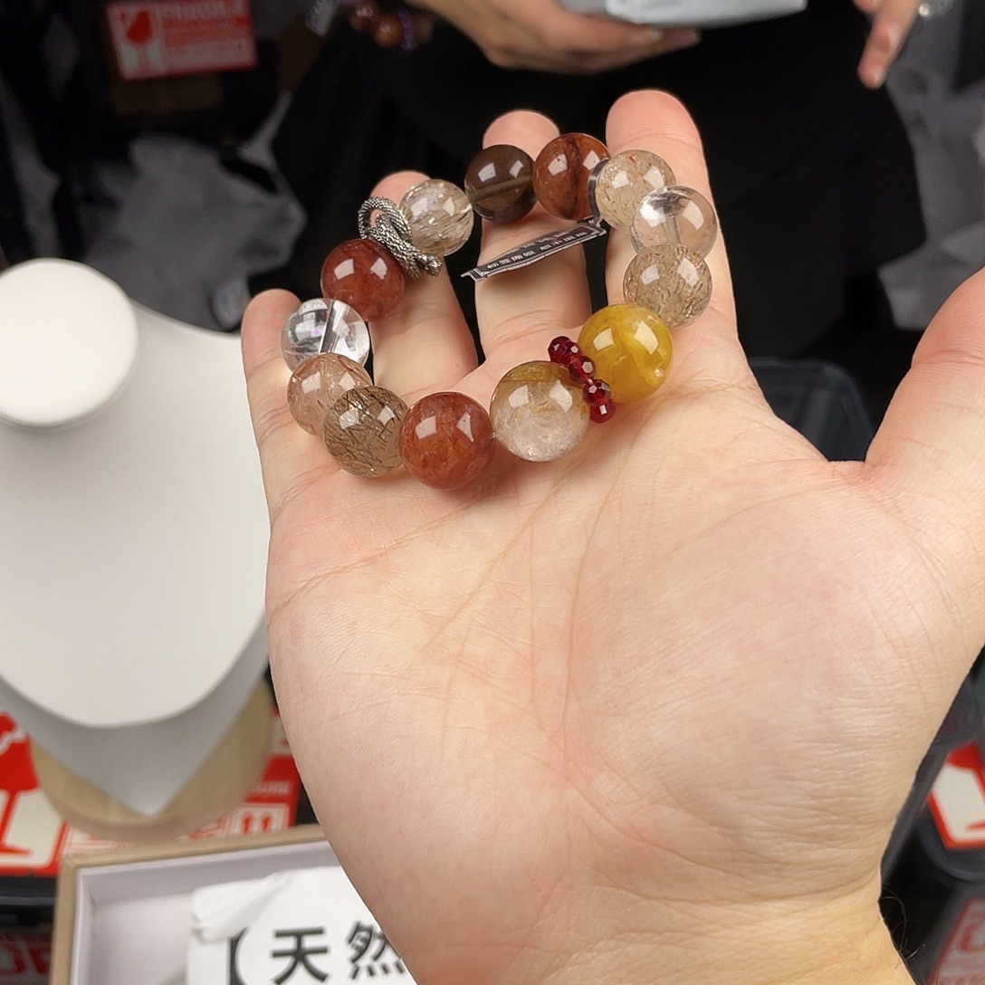 手链银S925镶嵌水晶