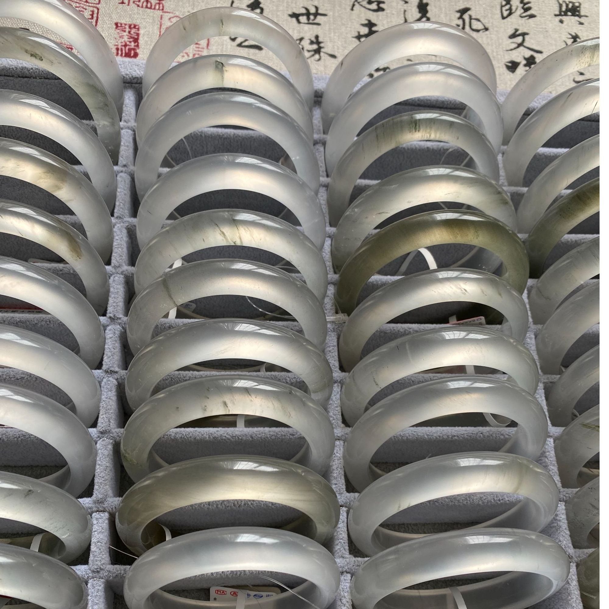 天然金丝玉宝石光高冰透手镯轻奢轻奢气质（多样性发货拍一发一）