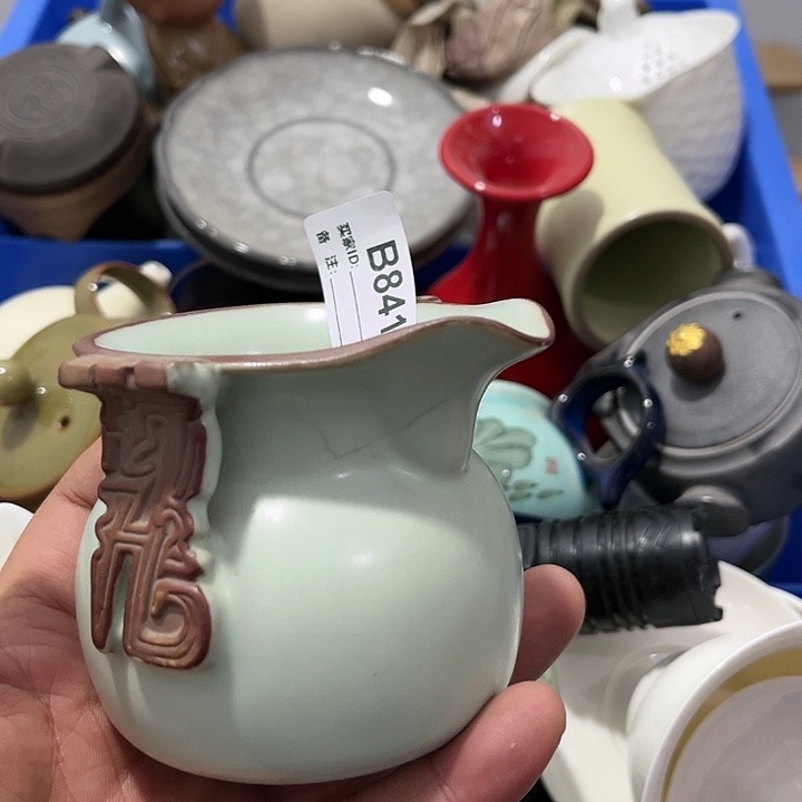 茶具默认微瑕瓷器、茶具、壶、摆件，介意勿拍 