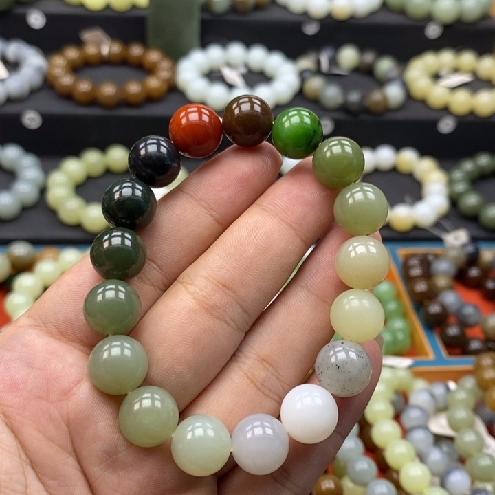 未镶嵌手串和田玉Q卡12