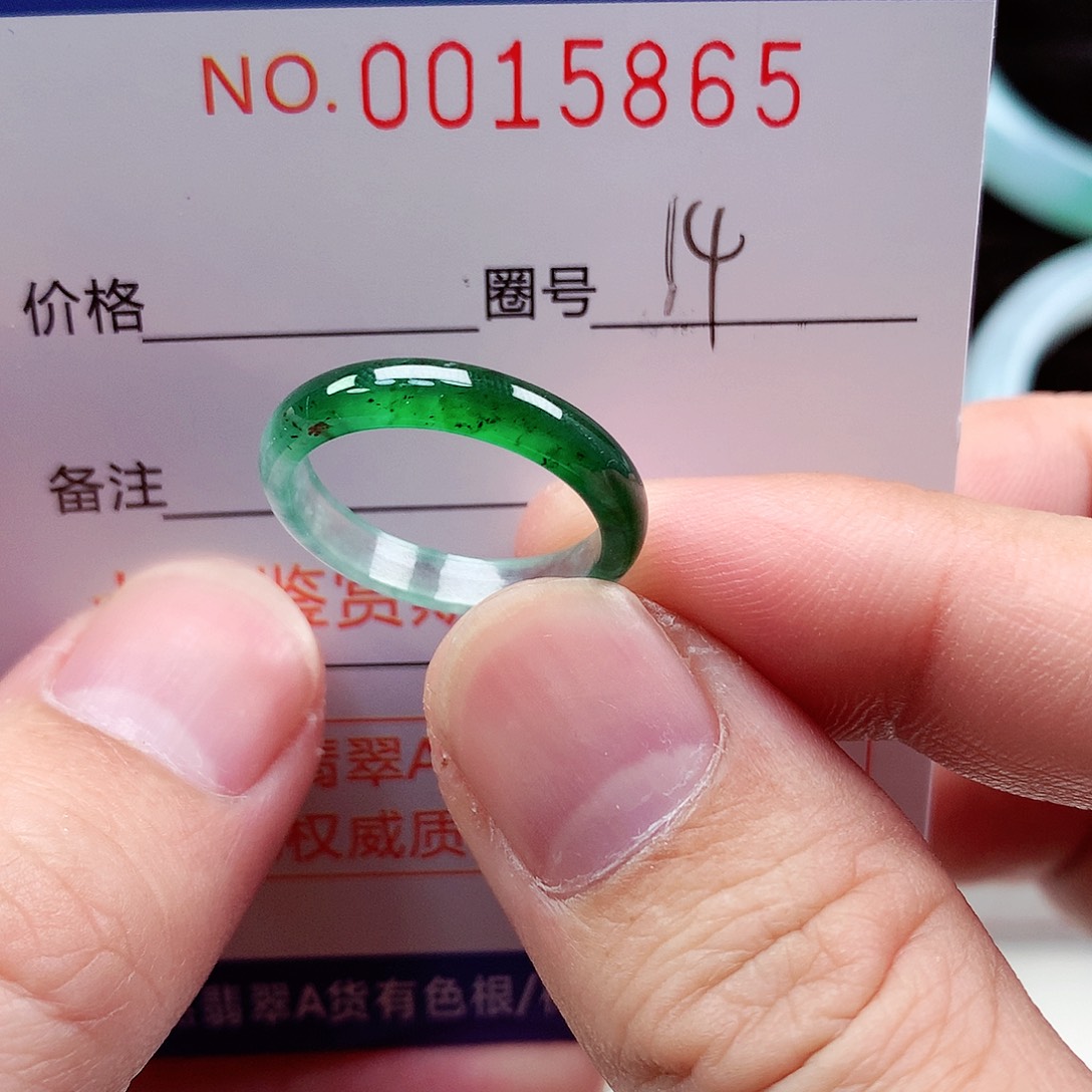 【闪购商品】翡翠戒指未镶嵌天然