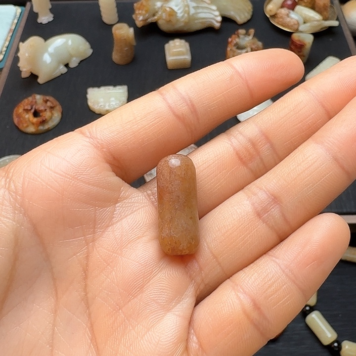 和田玉挂件未镶嵌茶*