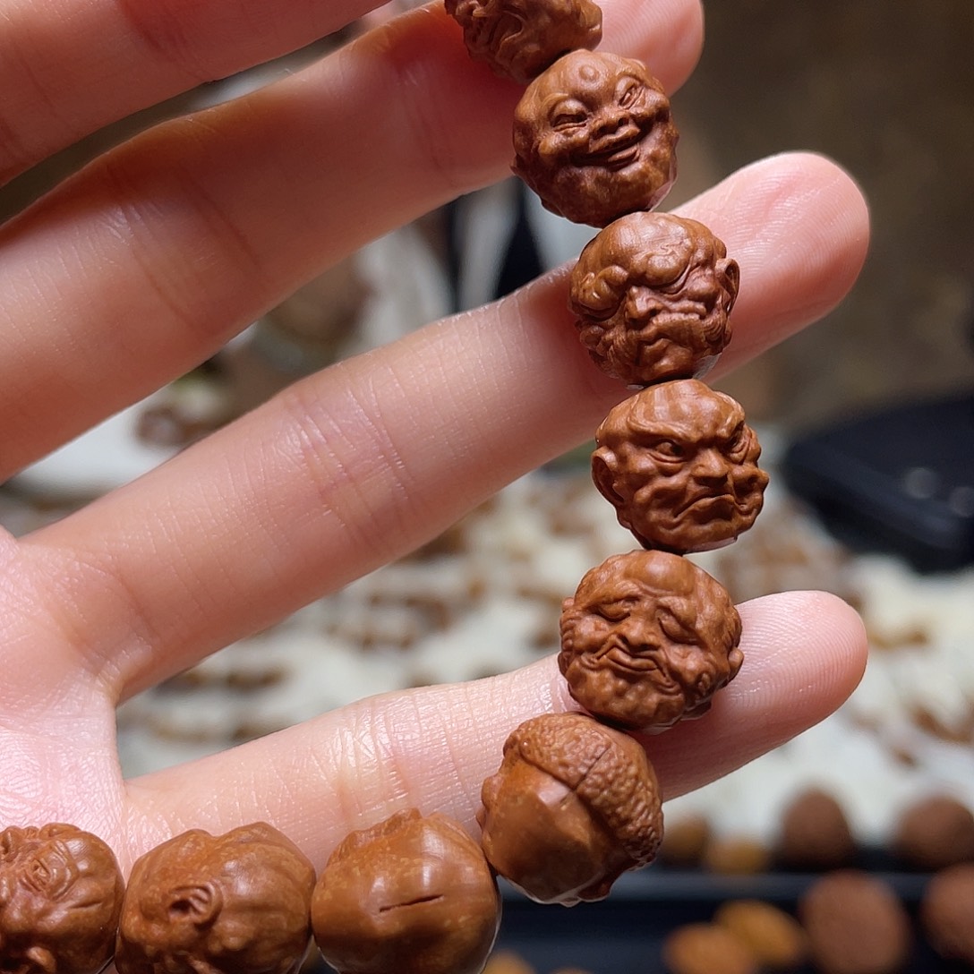 手串/手链橄榄核橄榄核 十八罗汉