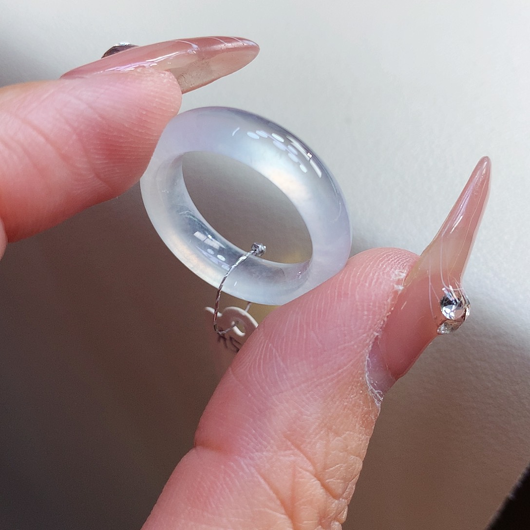 翡翠未镶嵌戒指15号