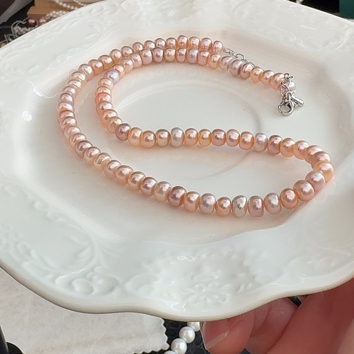 合金耳饰淡水珍珠