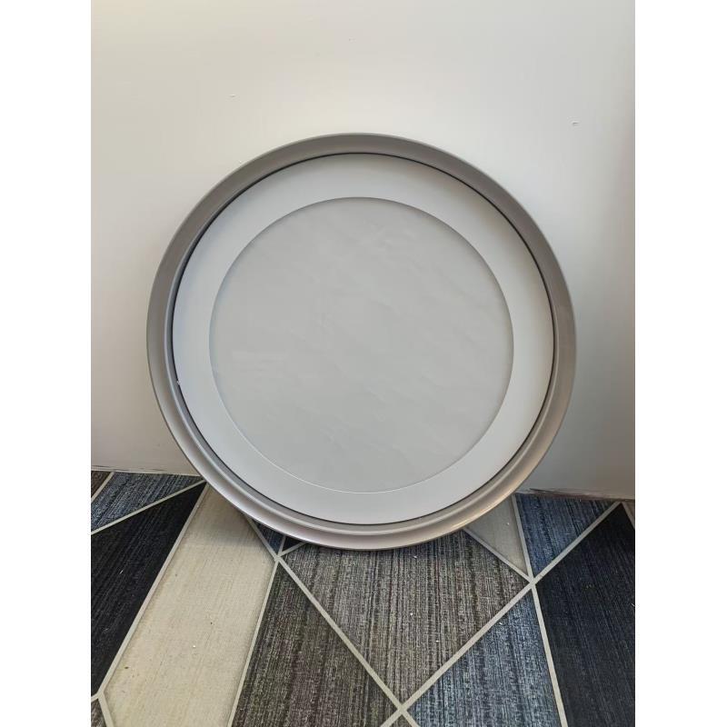 新款铝材边自建房高档别墅卧室灯轻奢圆形时尚精装修卧室吸顶灯