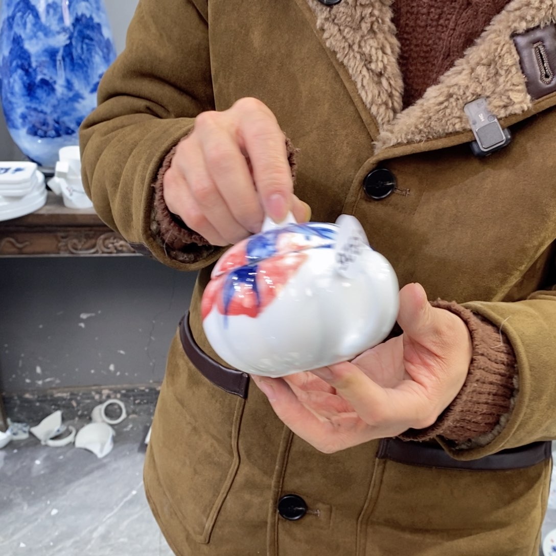 摆件吴义松陶瓷直播间3326