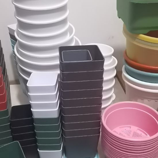 5个咖色五个蓝色带托盘送两个小的
