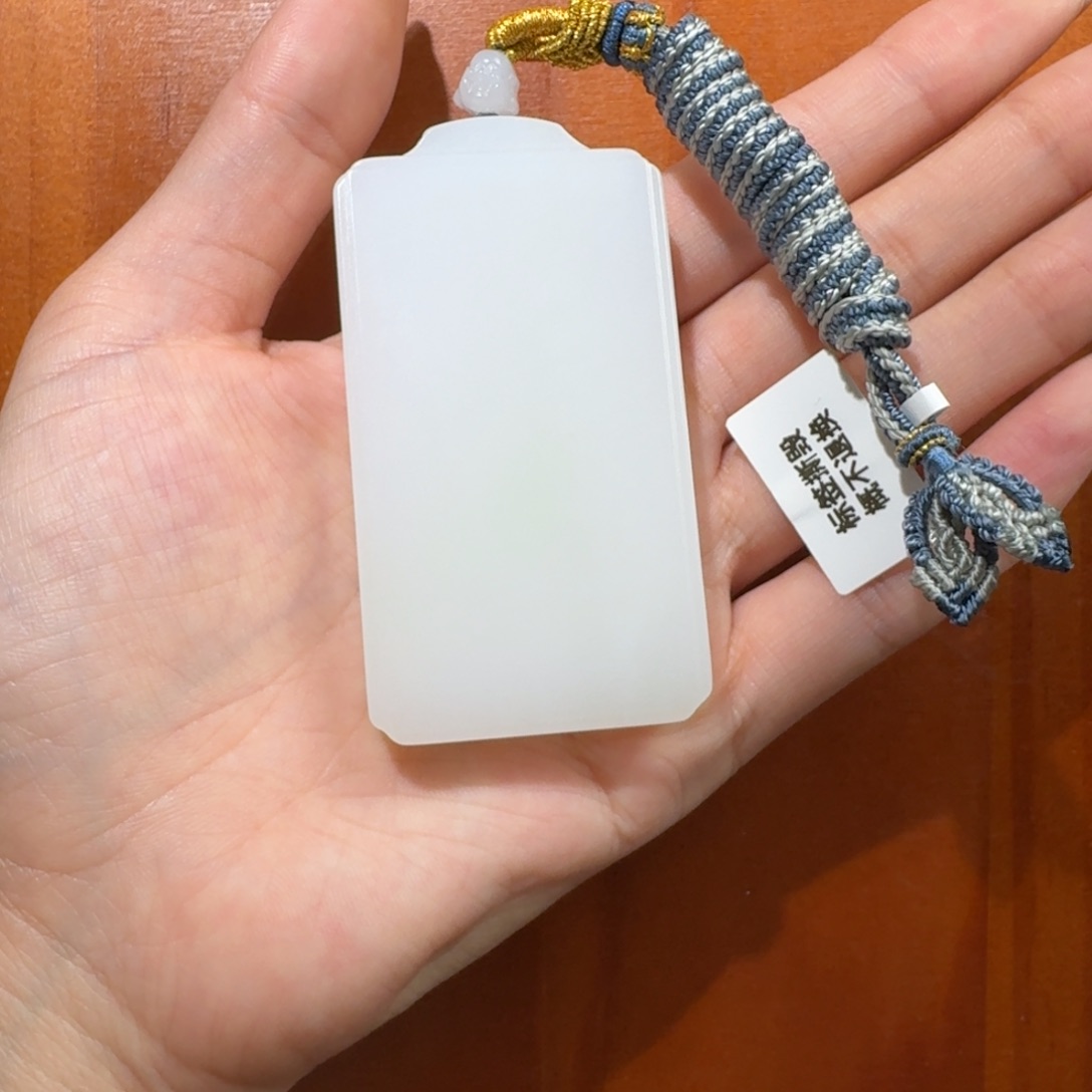 风***时和田玉未镶嵌颈饰