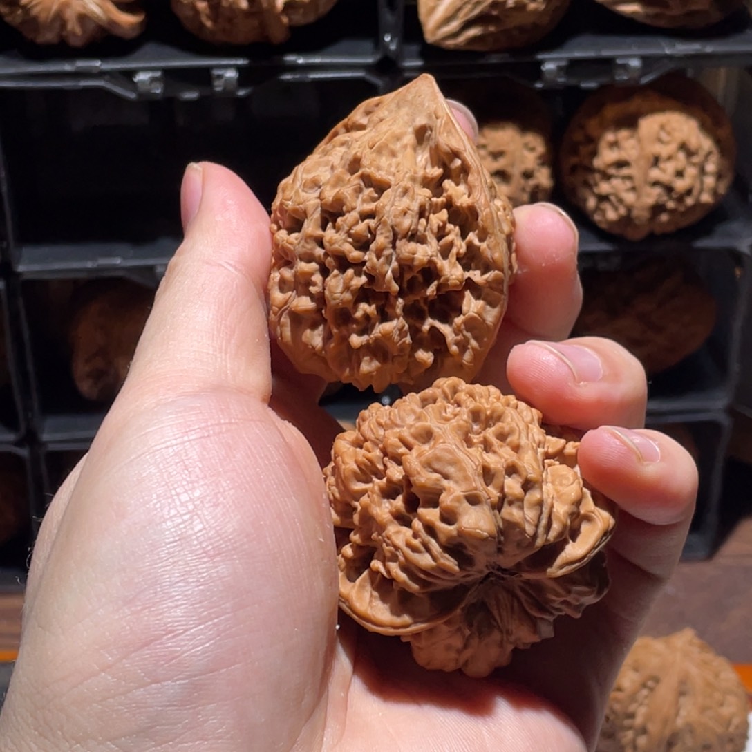 南***武文玩核桃吊坠48全品官帽