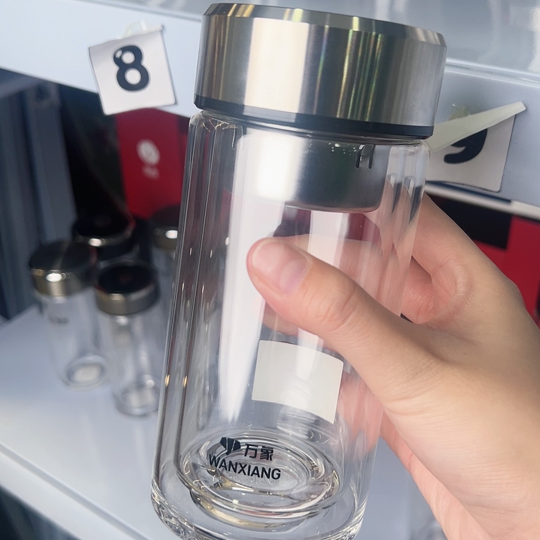 万象双城350毫升高硼硅茶杯