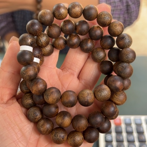沉香手串紫棋沉水浮11克卡1.1多样性发1串