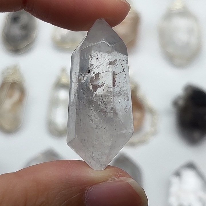 颈饰未镶嵌水晶水胆闪灵钻37mm+