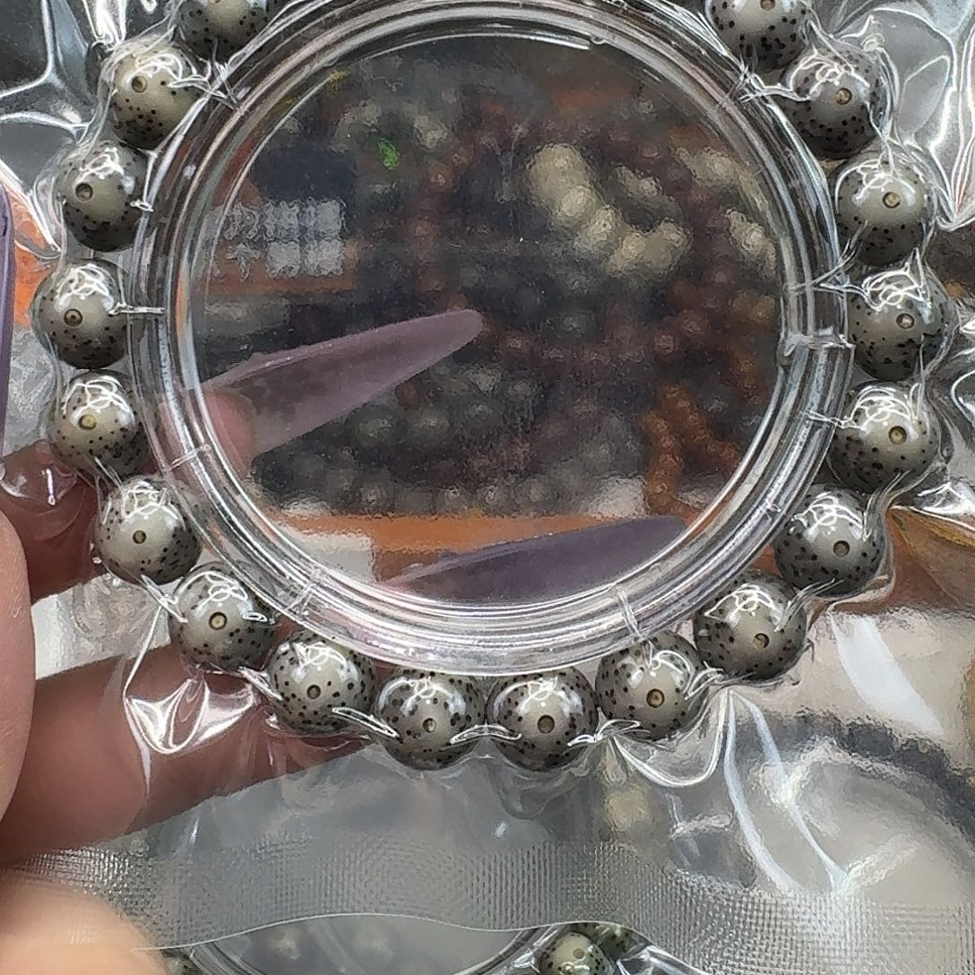 星月菩提手串37高端黑冰果冻同枝10 10