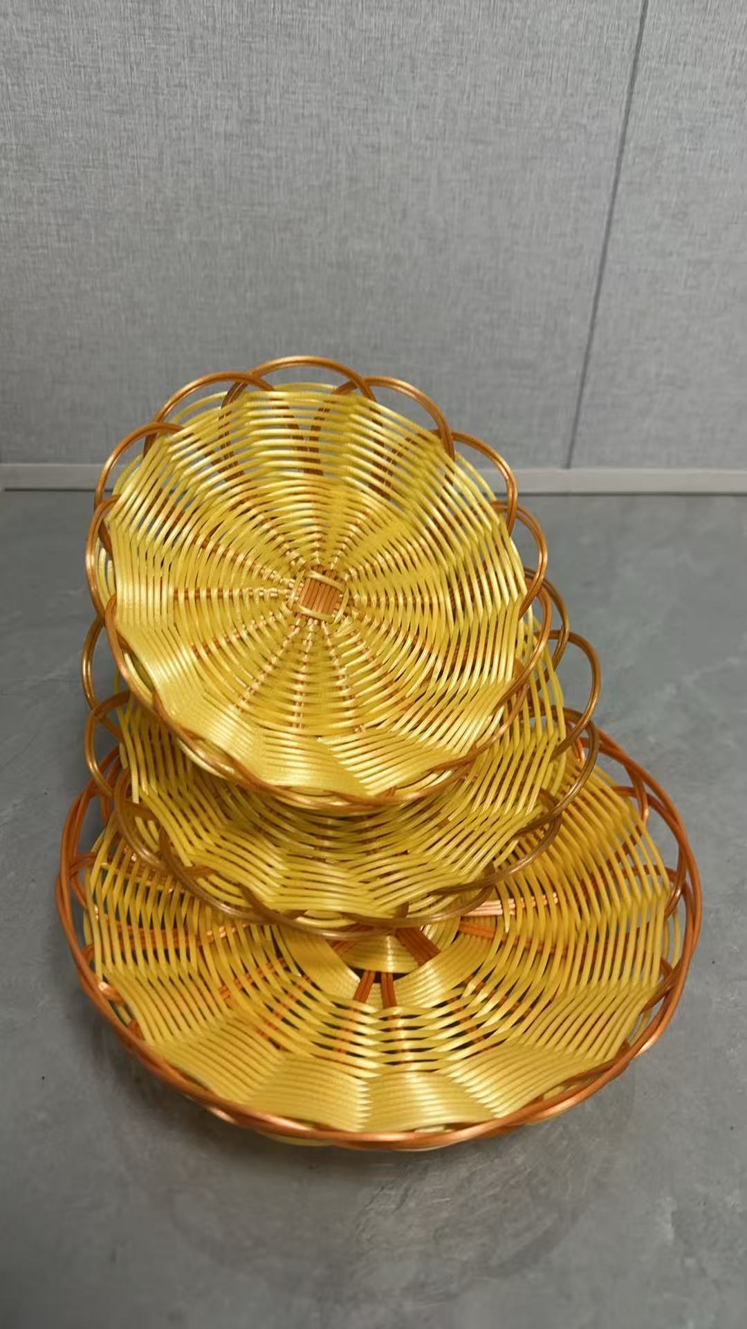 20个装圆边框小编筐18cm20cm22cm