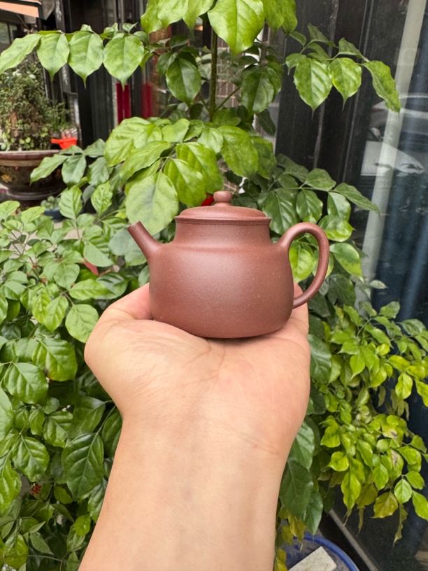 【言心壶】底槽清泥料  150cc 精工半手工 大内推紫砂壶