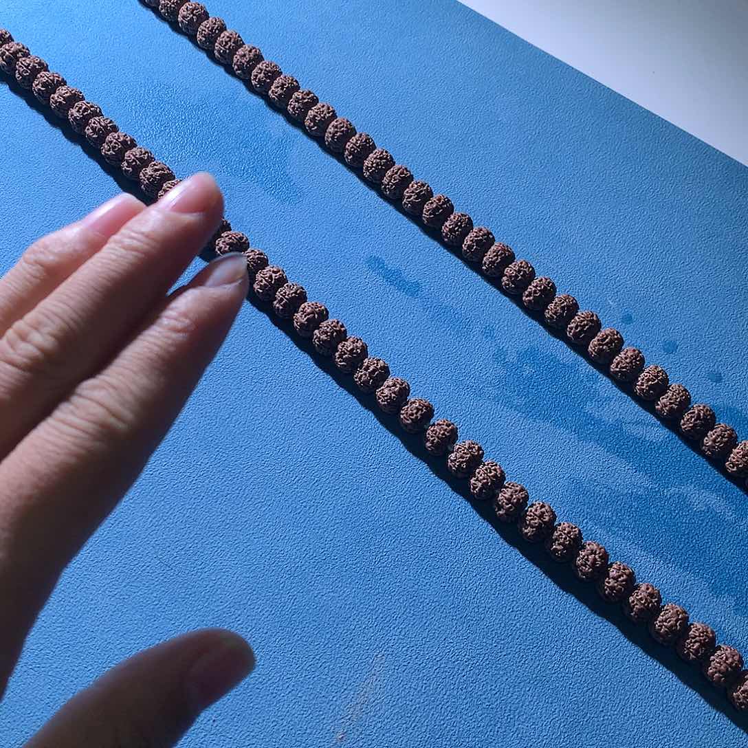 吊坠金刚菩提老树紫皮平细10 108