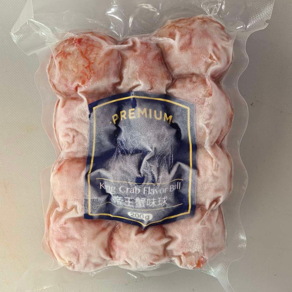 帝王蟹味球200g（火锅必备）